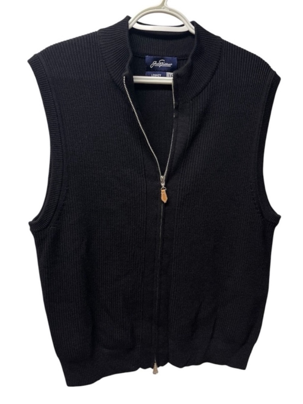 Jack Nicklaus 100% Merino
Wool Legacy collection Black warm Vest Size Small